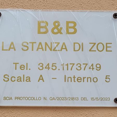 B&B La Stanza Di Zoe โรม ภายนอก รูปภาพ